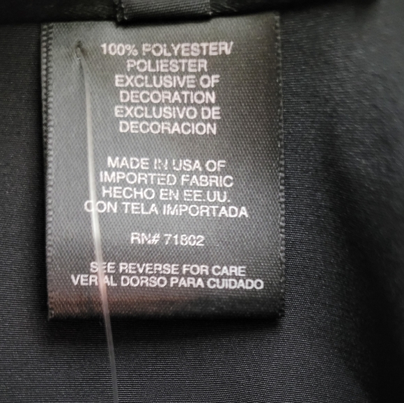 Vintage 80s Anthony Mark Hankins NWT Neon Trim  Mod Career Jacket M USA - Picture 7 of 8